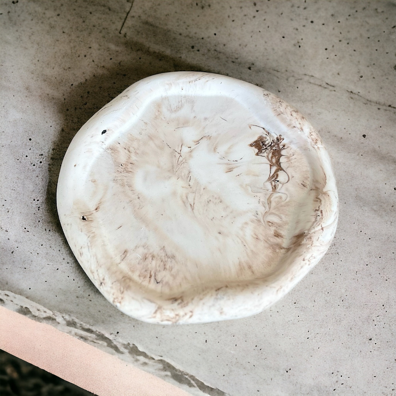 Irregular Cloud & Oval ceramic gypsum Tray