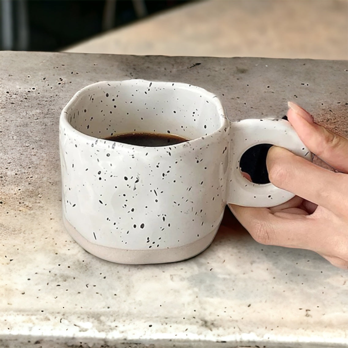 Irregular Ceramic Cup